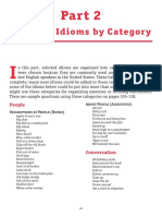 Selected Idioms by Category: People