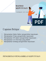 Konsep Pengambilan Keputusan Dan Strategi Pengambilan Keputusan