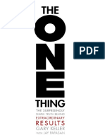 The ONE Thing - The Surprisingly Simple Truth Behind Extraordinary Results (PDFDrive)