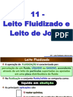 Leitos Fluidizados e de Jorro