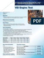 Sequence VID Engine Test: (ASTM D7589) Specifications Objective