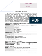 Product Safety Sheet: Neocare P3R
