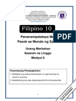 FILIPINO 10 - Q1 - Mod6
