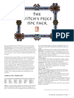 THE Witch'S Price NPC Pack