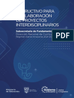 Instructivo Para Elaboracion de Proyectos Interdisciplinarios 2021 2022 (1)