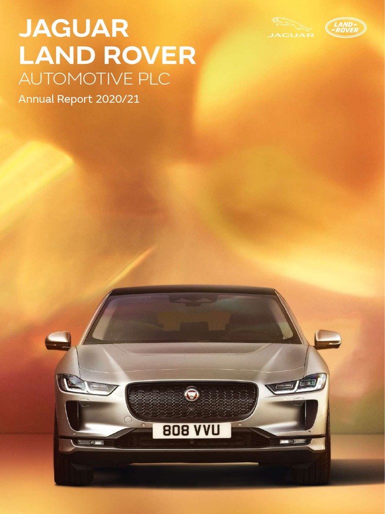 Jaguar Land Rover Annual Report 2020/21 | PDF | Financial Statement ...