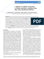 Sjöwall Et Al. - 2012 - Multiple Deficits in ADHD Executive Dysfunction, Delay Aversion, Reaction Time Variability, And Emotional Deficits