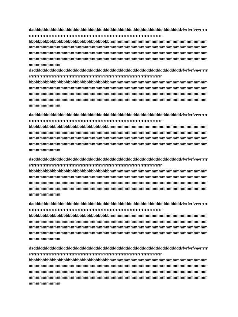 Random Text Document Analysis | PDF