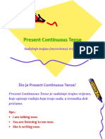 Present Continuous Tense