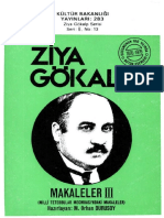 Ziya Gökalp - Makaleler III