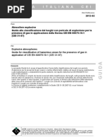 CEI 31-35 + EC1 (2012) - Guida Class Luoghi ATEX Per Presenza Gas in Applicazione Della Norma CEI en 60079-10-1 (CEI 31-87)