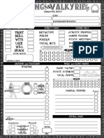 V&V Character Sheet