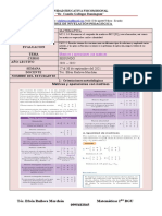 Matematica Refuerzo Segundo