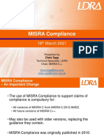 7 - MISRA Compliance - LDRA