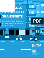 Desarrollo Orientado Al Transporte ITDP