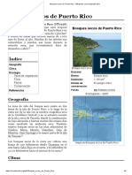 Geografia Bosques Secos de Puerto Rico