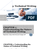 Technical Writing - Lesson 1
