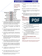 Arts Quarter 1 Quiz 3