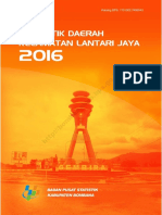 Statistik Daerah Kecamatan Lantari Jaya 2016