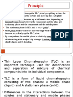 Principle:: Intermolecular Forces Between The Component and The Silica Gel