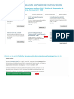 Pasos para Realizar La Suspension de Cuarta Categoria - 0