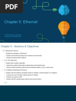 Chapter 5: Ethernet: CCNA Routing and Switching Introduction To Networks v6.0