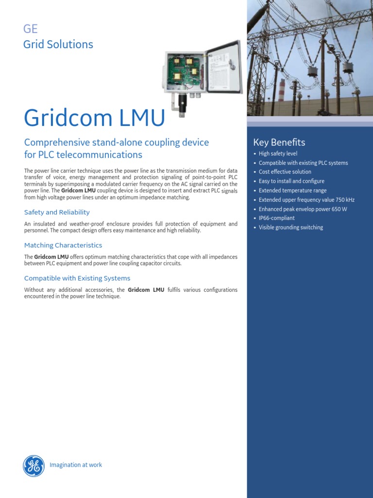 Gridcom LMU: Grid Solutions | PDF | Electric Power Transmission ...