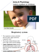 Anatomo-Physiological Peculiarities of The Respiratory System. Percussion of The Lungs.