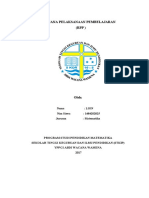 Rencana Pelaksanaan Pembelajaran (RPP) : Nama: Lion Nim Siswa: 1484202025 Jurusan: Matematika