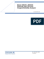 O2 Analyser Yokogawa Manual