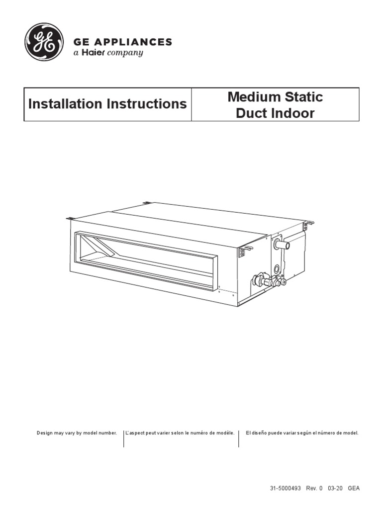 MSP Duct Installation Manual | PDF | Electrical Wiring | Pipe (Fluid ...
