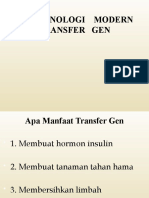 Bioteknologi Modern Transfer Gen 1