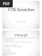 VTK Scratches