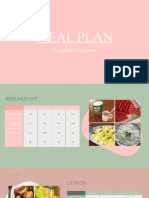 Meal Plan Examples