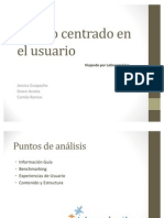 Diseño Centrado en El Usuario