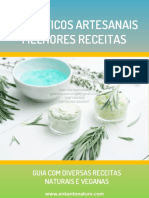 Cosméticos caseiros receitas