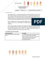 Lecture Activities No. 6 Skeletal System: Guide Questions Answers