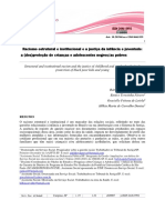 Racismo Estrutural e Institucional e a Justiça da Infância e Juventude_Revista Serviço Social e Saúde