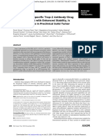 TROP2 ADC RN927C, A Site Specific TROP Mab-Drug Conjugate With Enhanced Stability and Efficacy in Solid Tumor Models. MCT 2016