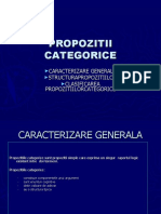 Propozitii Categorice