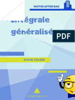 Intégrale Généralisée