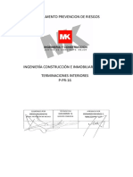 P PR 16 Terminaciones Interiores