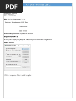 CFI LAB - Practice Lab-2: Experiment No.1