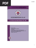 ANALISIS IS - LM