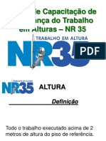 Curso de Trabalho em Alturas