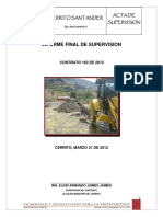 Informe Final de Supervision