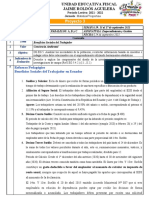 Refuerzo Pedagogico - Emprendimiento y Gestión - Beneficios Sociales en Ecuador Del Trabajador