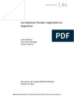 Barberis Et Al 2013 Los Balances Fiscales Regionales en Argentina