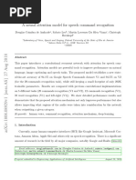 A Neural Attention Model For Speech Command Recognition: A B C C