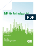 EMEA Offer Roadmap Update 2015